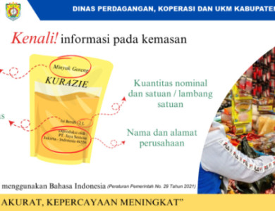 Imbauan menjadi Konsumen Cerdas